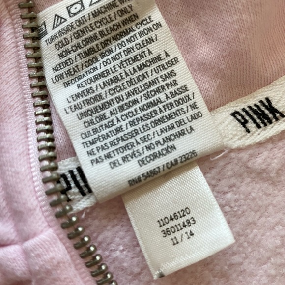 VS PINK | Quarter Zip Sweatshirt - Picture 8 of 10